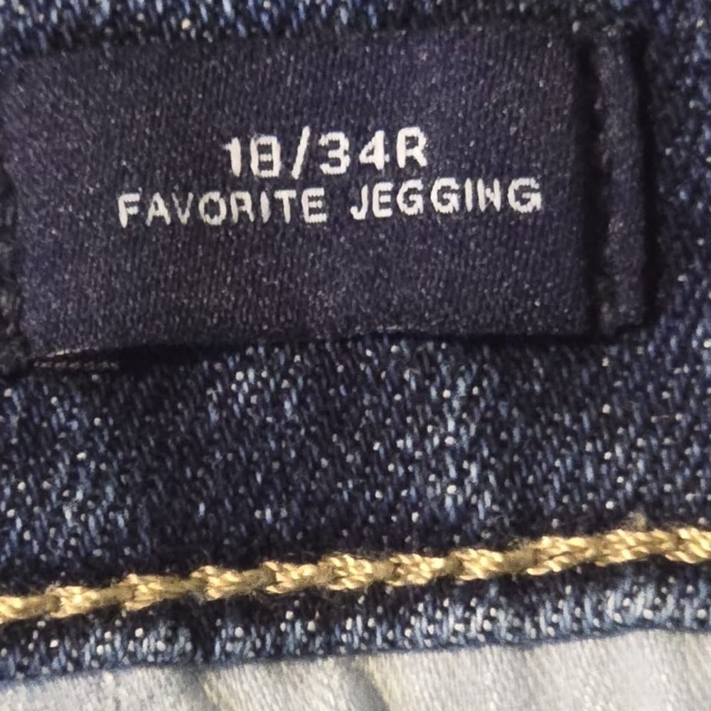GAP Blue Skinny Jeans Stretchy Fit - Picture 3 of 6